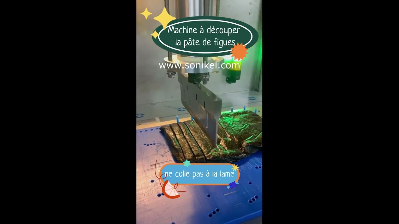 Machine à découper la pâte de figues
