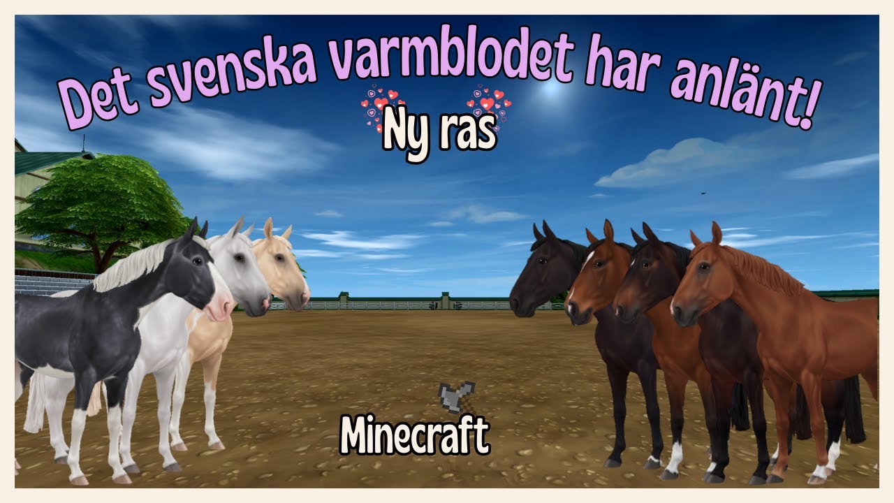 🦋Air Star🦋 - Det svenska varmblodet har anlänt🦋Minecraft🦋Med Aspiz🦋