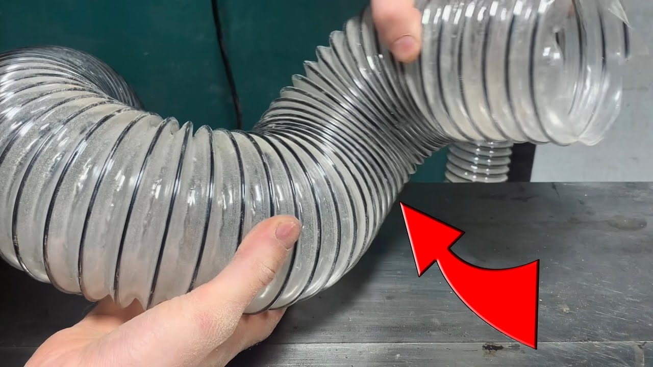 4 Inch Clear Vue Dust Collection Hose - Review