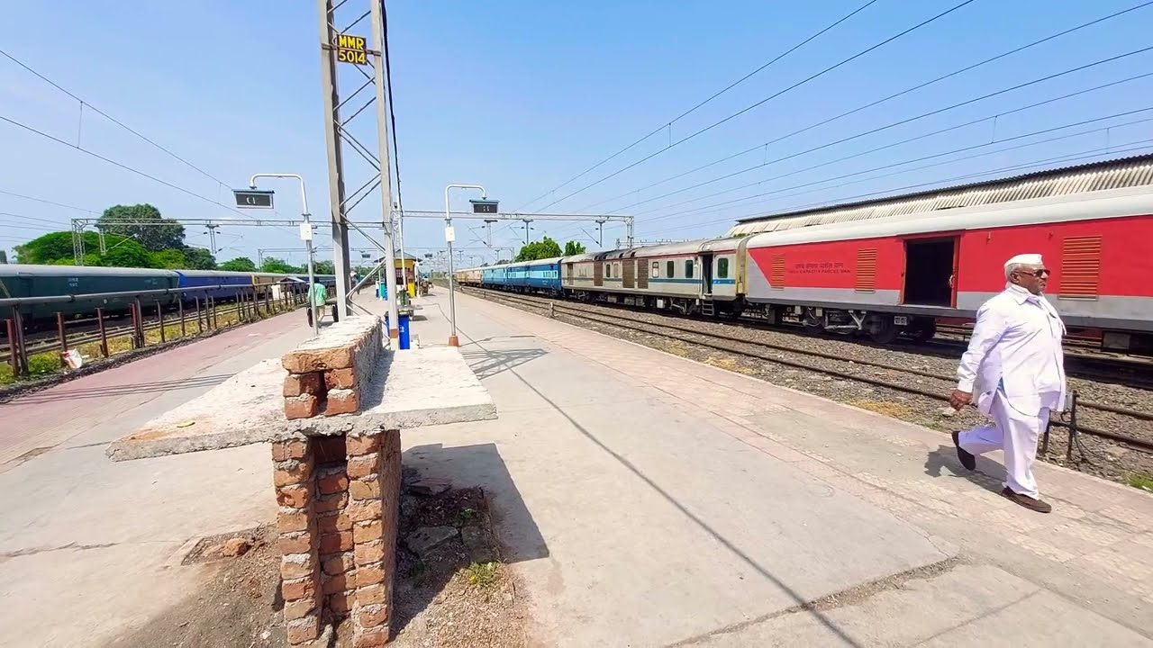 Train announcement🎧 || crystal clear sound🎧 || Manmad junction