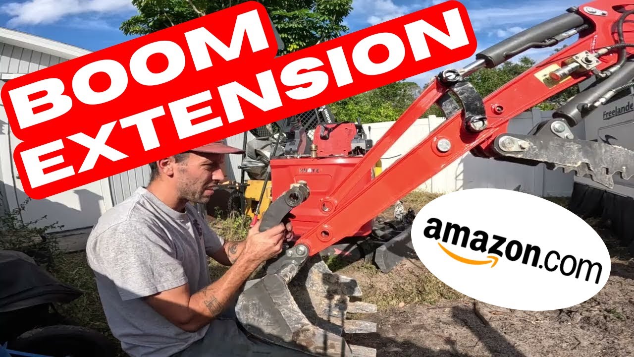 Тест удлинительной стрелы мини-экскаватора (Amazon) | Копайте глубже без более крупной техники