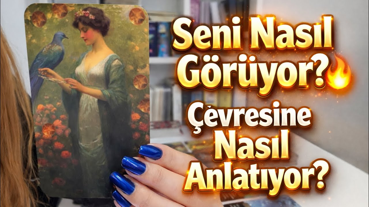 👀 Seni Nasıl Görüyor? Çevresine Seninle İlgili Neler Anlatıyor? 💌💃🏼✨ #tarot #aklımdakikişitarot 