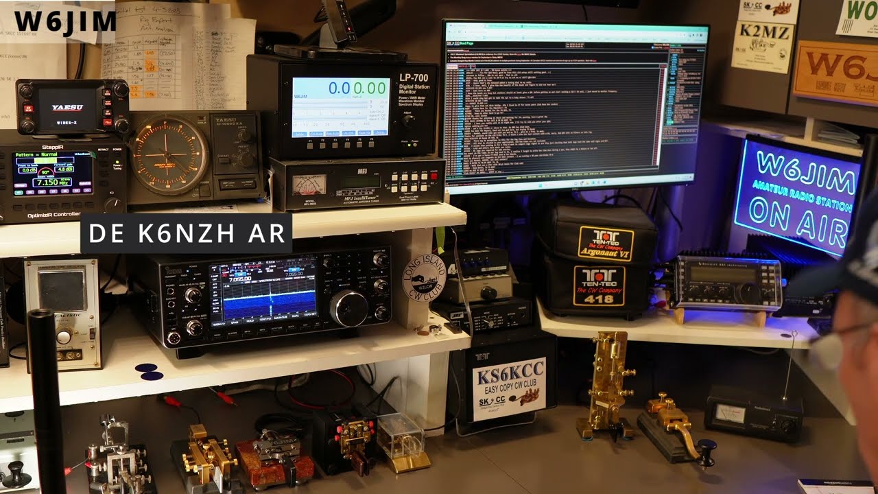 SKCC WES - 3 QSOs - Morse Translated - Follow Along 👍