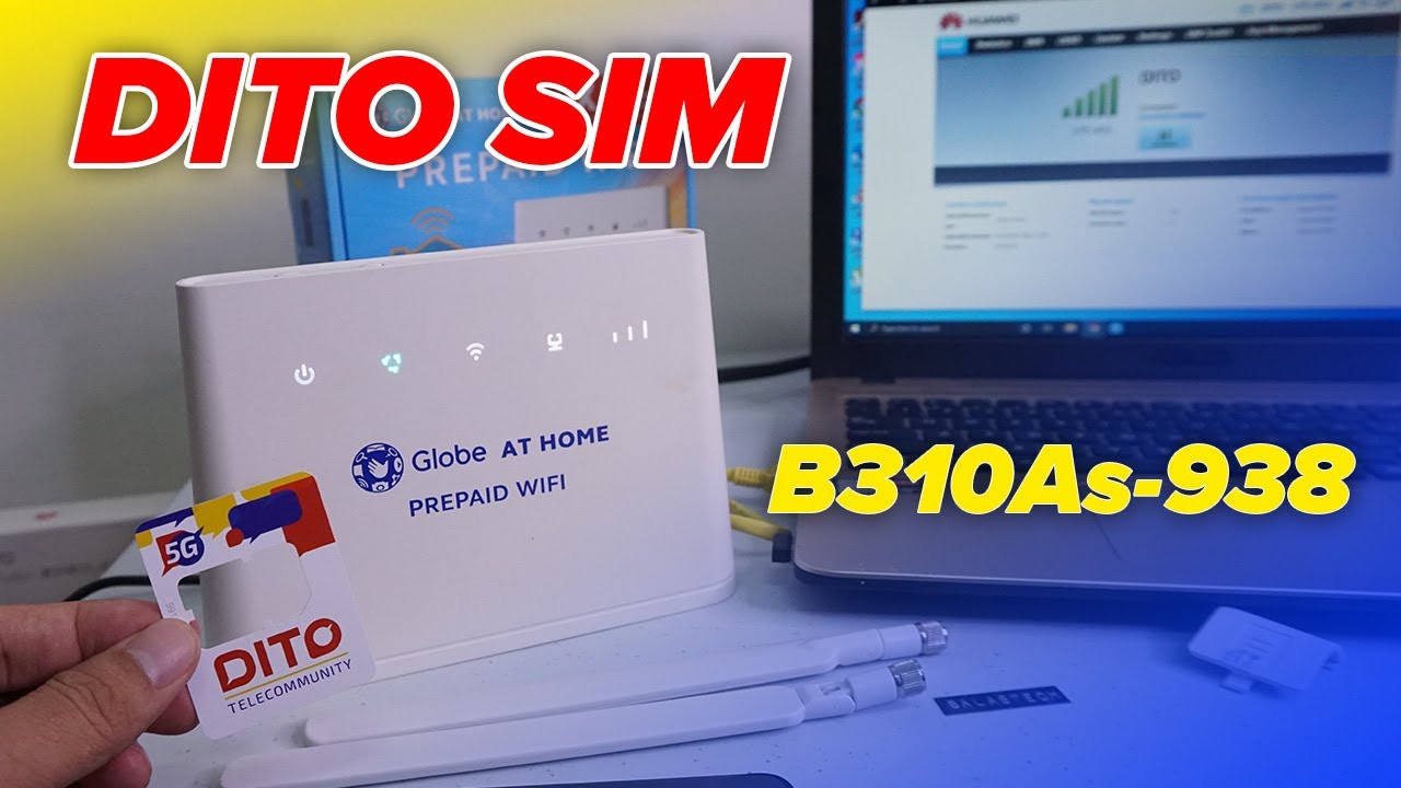 DITO SIM in GLOBE B310As-938