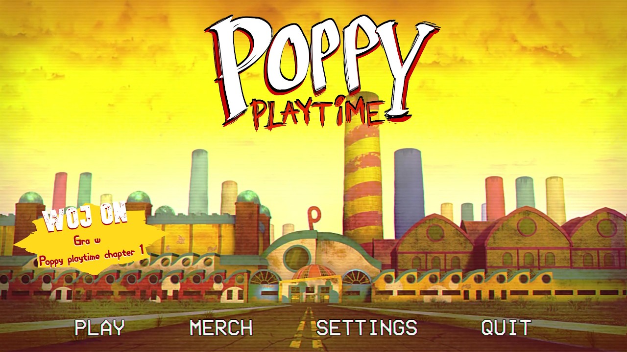 Huggy chce mnie zjeść! | Poppy playtime chapter 1 |