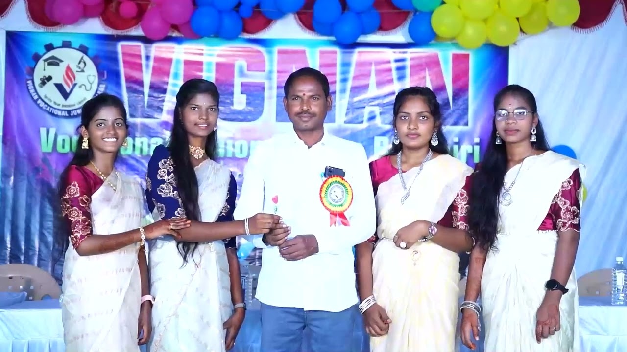 Vignan Collage Freshers day 2024