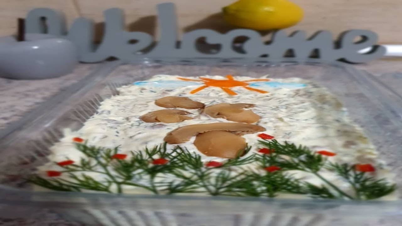 Cum sa prepari salata de ciuperci cu maioneza?