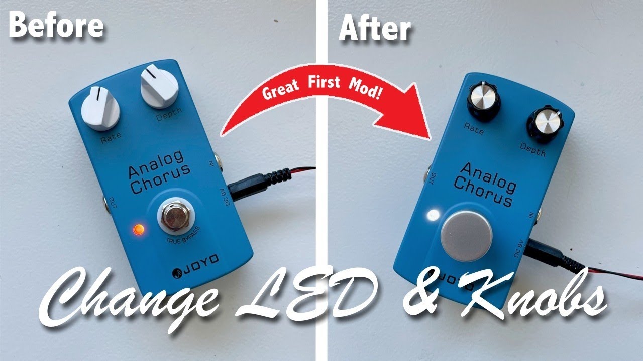 FX Modding 101: How to Change a Pedal LED