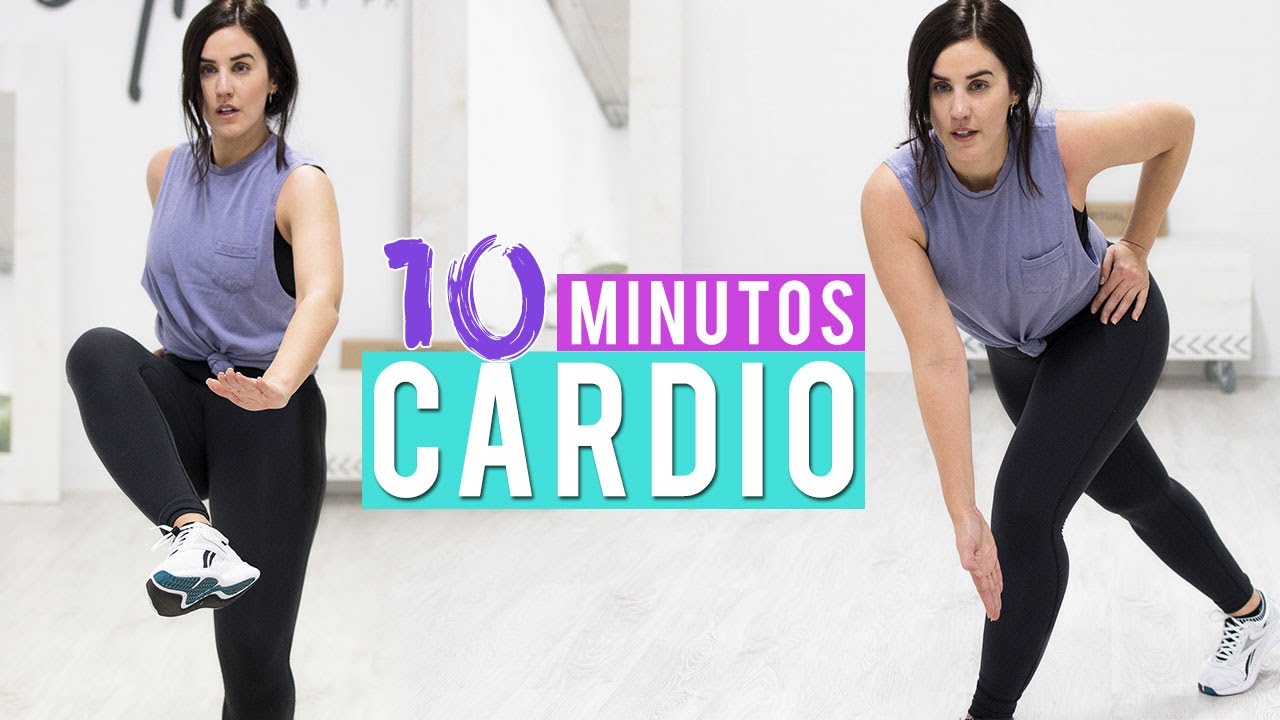 Ejercicios para quemar grasa y adelgazar en casa | CARDIO 10 MINUTOS
