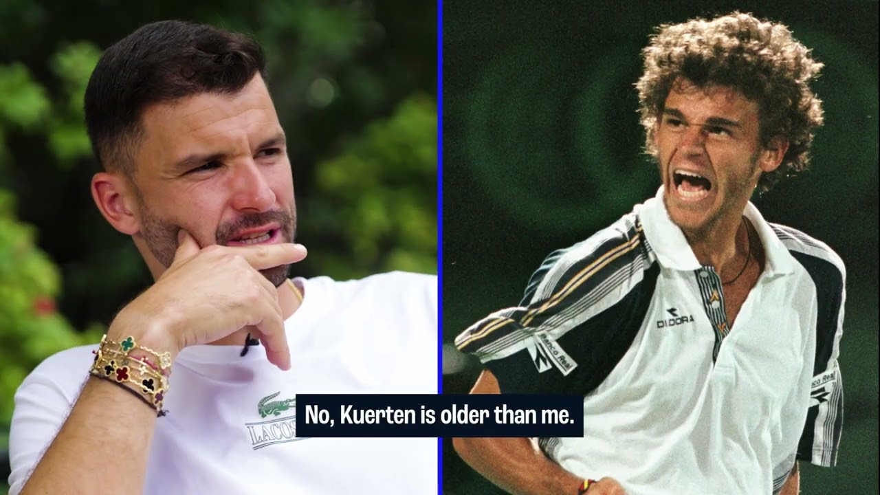 Five To Win: Grigor Dimitrov gets the giggles while putting his knowledge to the test 💭
