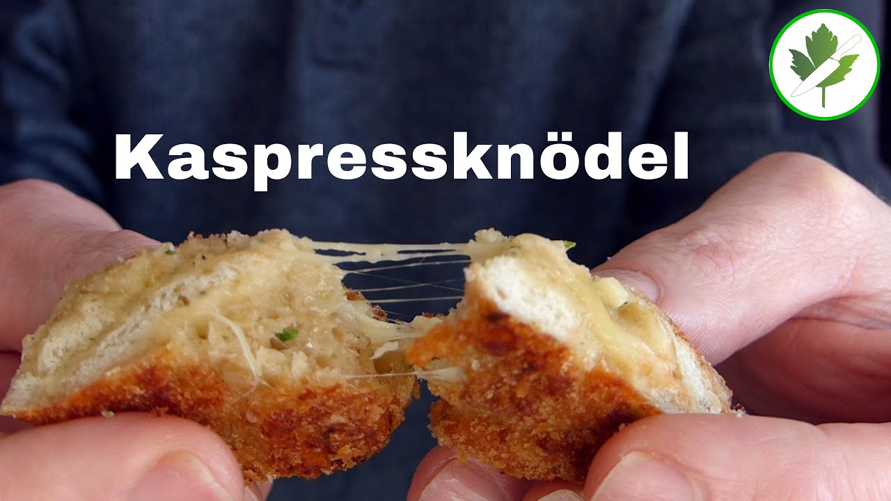 Knusprige Kaspressknödel 👉 Eine leckere Südtiroler Spezialität