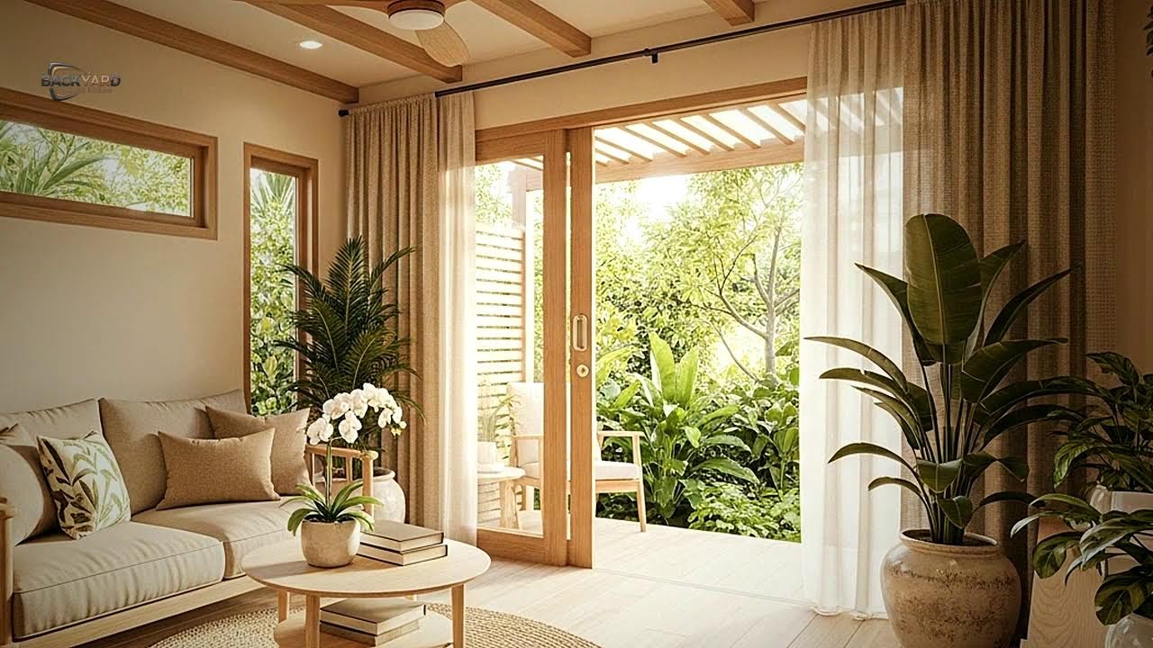 🔴 24/7 Live Study Vibes: Cottage Garden Tropical