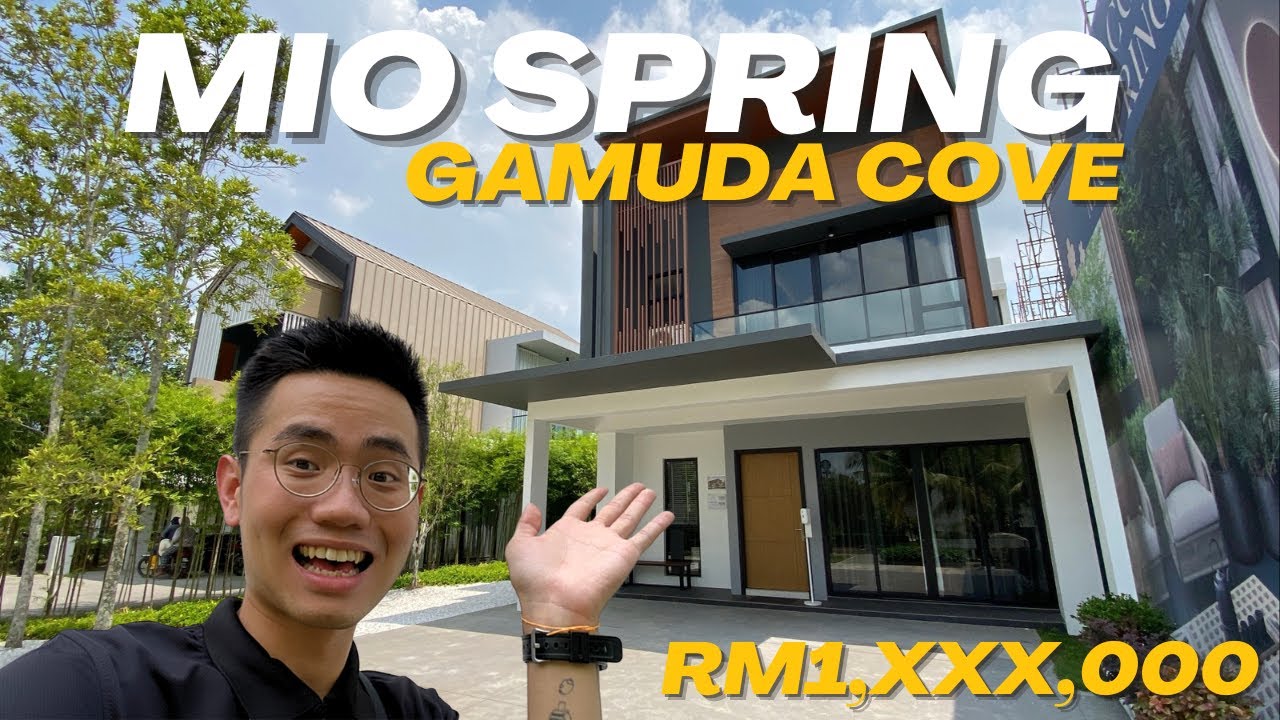 Mio Spring @ Gamuda Cove | 26x65 | 2-Storey Strata Japanese Concept🇯🇵 | Starting RM1Mil+ 🌊