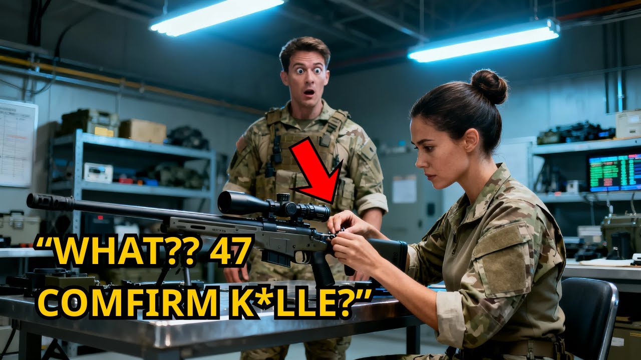The General Walked by Her .50 Cal M82 Rifle — Until a Sniper Unit Pin Stopped Him Cold