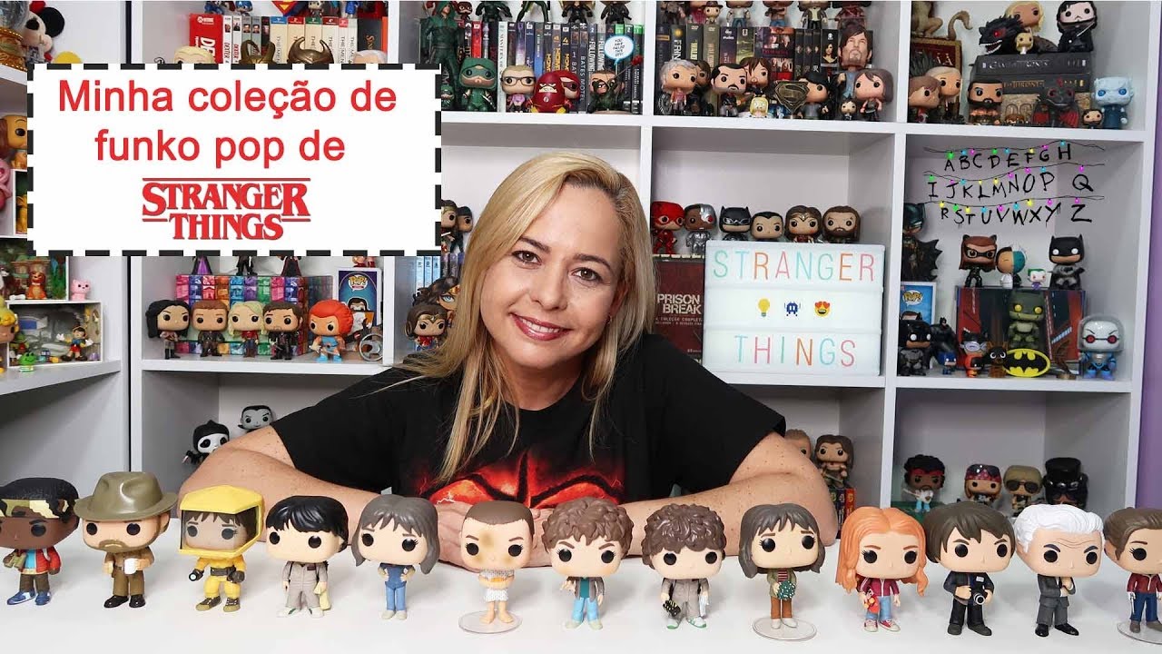 MINHA COLEÇÃO DE FUNKO POP DE STRANGER THINGS