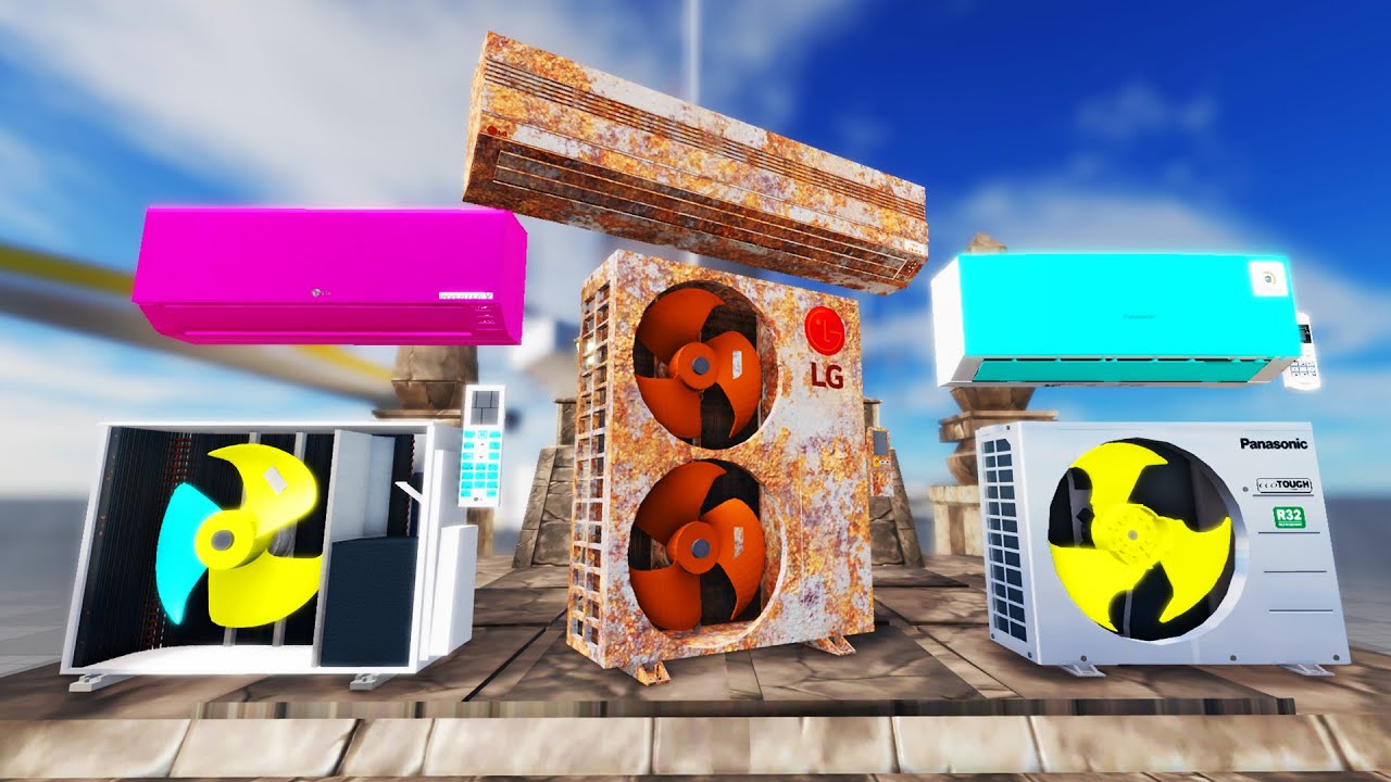 The Rarest Air Conditioner in the Sky: Floating Castle Relic!