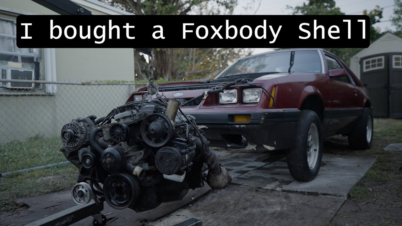 I bought a 1983 Foxbody Mustang and I'm dropping in a  302 swap from an sn95.