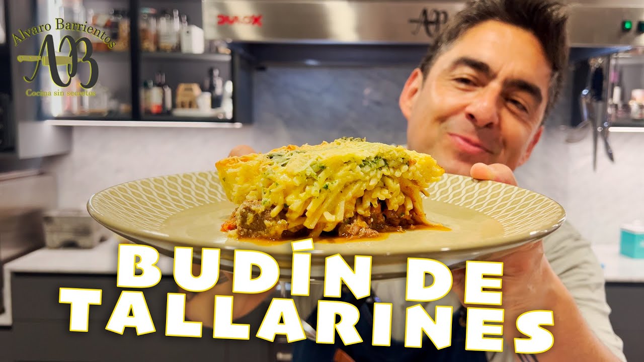 BUDÍN DE TALLARINES | Un plato inolvidable y delicioso.