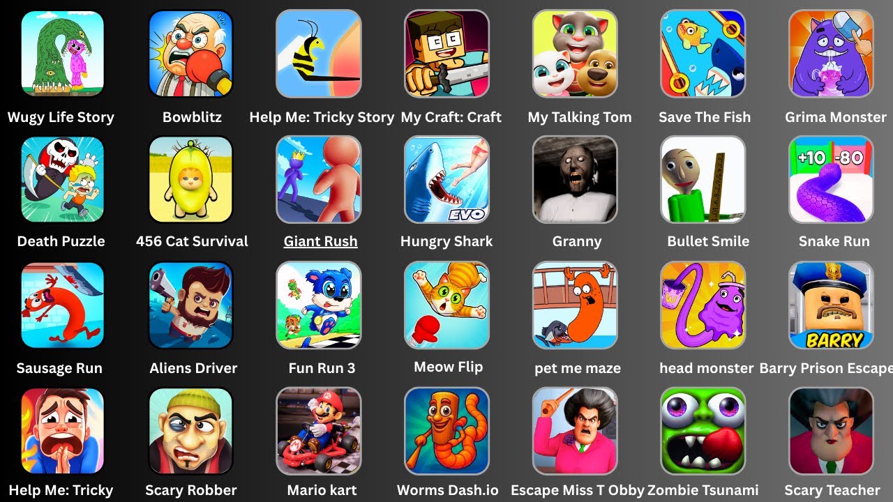 Superhero Play 456,SpongeBob,Banana Survival,Stumble Guys,Talking Juan,Stumble Guys,Bowmaster