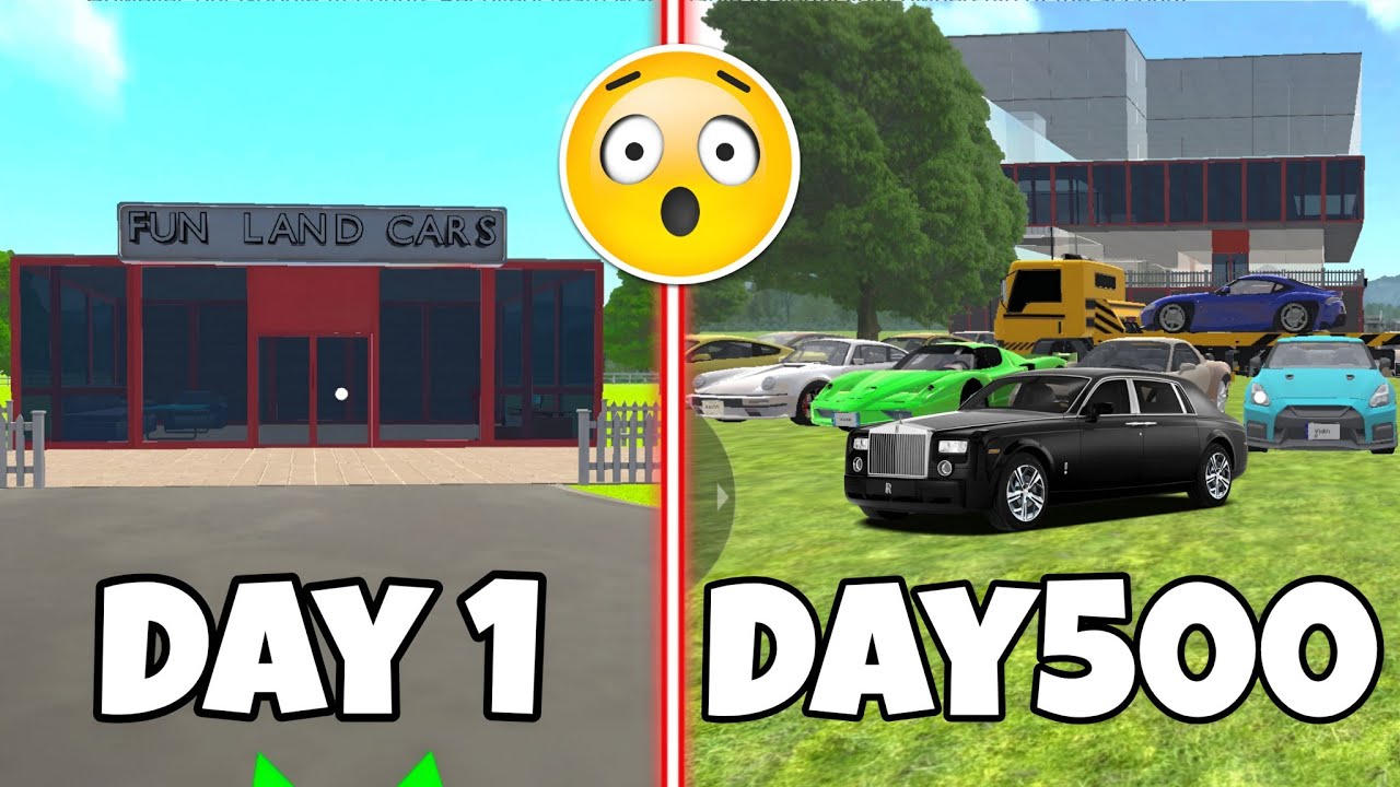I Delete This Game After Playing 500 Days !  Car Saler Simulator Dealership