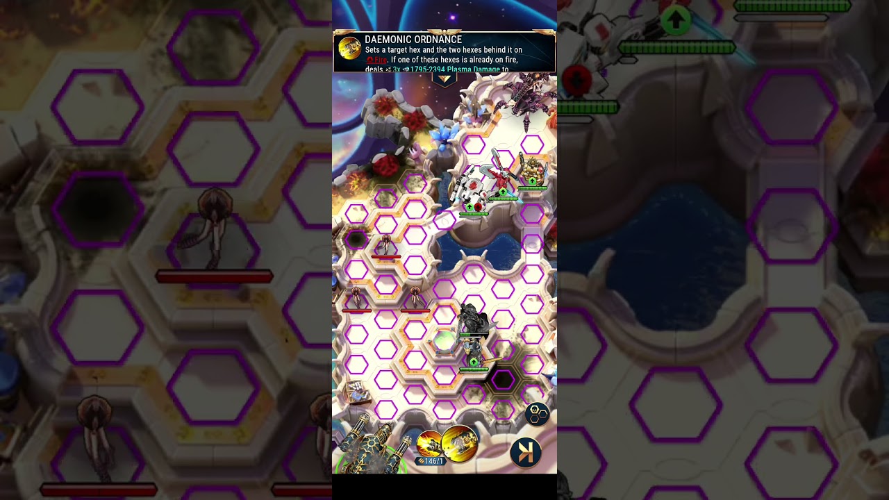 Mythic Journey: Aethana 1/5 #warhammer #40k #tacticus