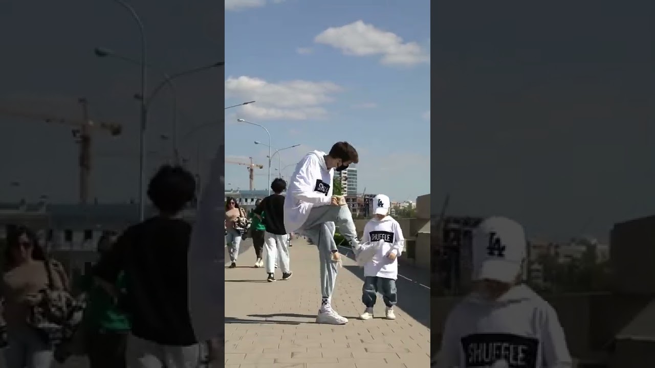 Little Boy DANCE 😱⭐️⭐️ Neon Mode Tuzelity Shuffle 😎💥