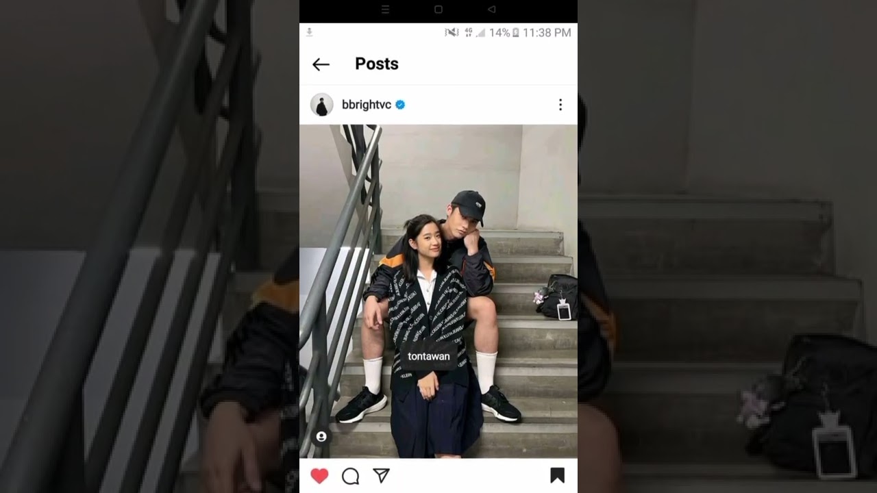 Bright and Tontawan Off Cam Undeniable Chemistry💙