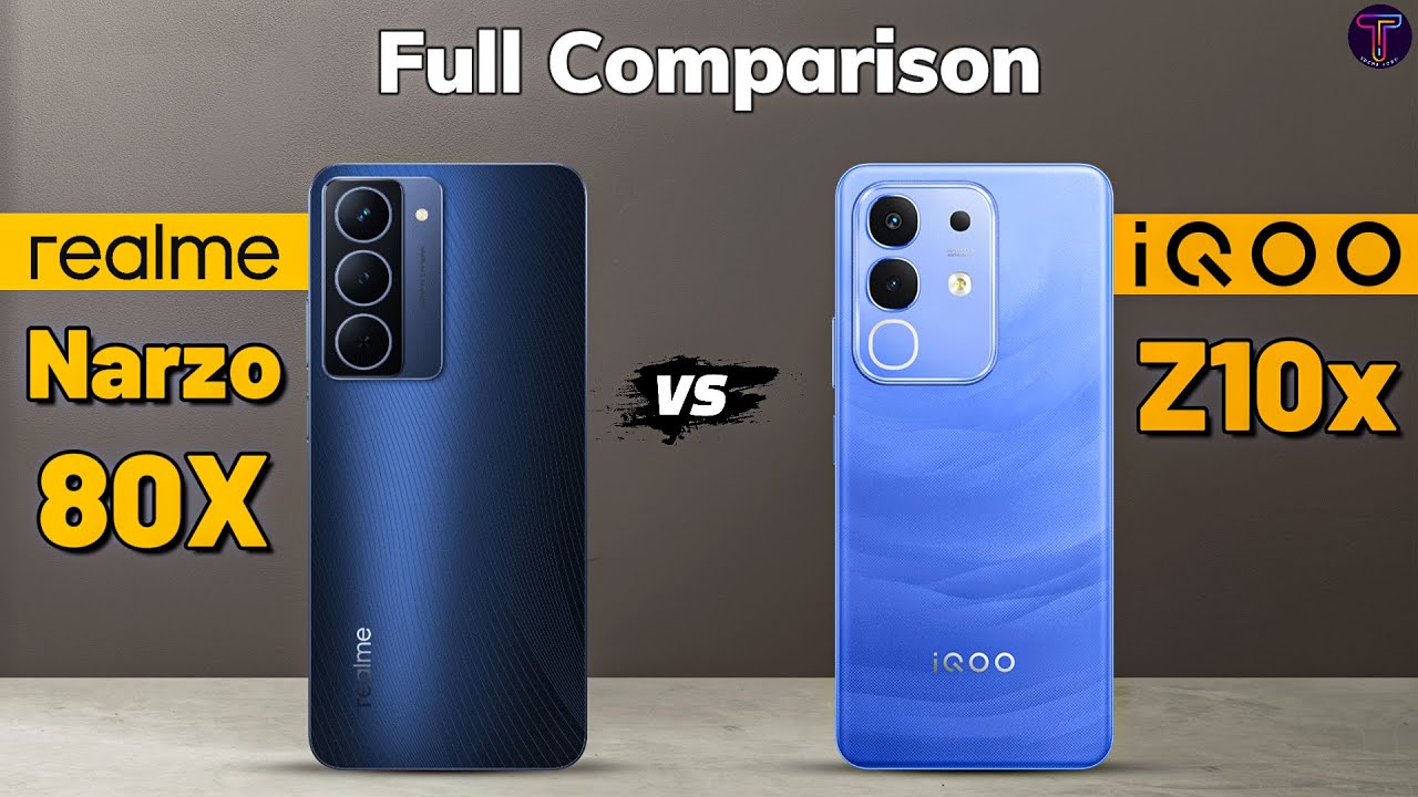 realme Narzo 80X vs iQOO Z10x : Full Comparison⚡Which One Is Better?
