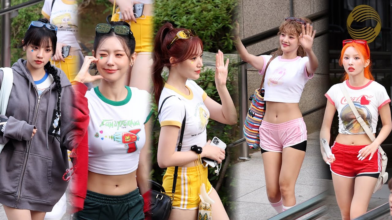 (여자)아이들 ((G)I-DLE) 뮤직뱅크 퇴근길 | Music Bank • 240712