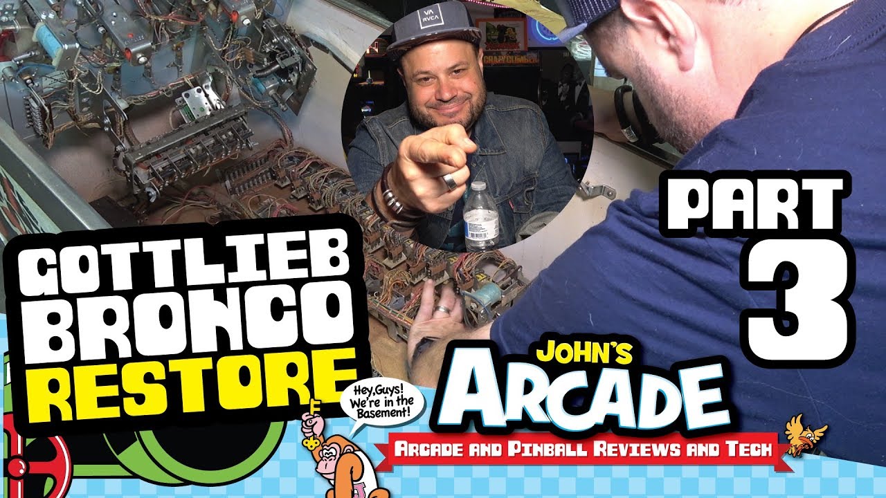Gottlieb Bronco Pinball Restore - Part 3 - AX BX Relays, Player Unit, and more!
