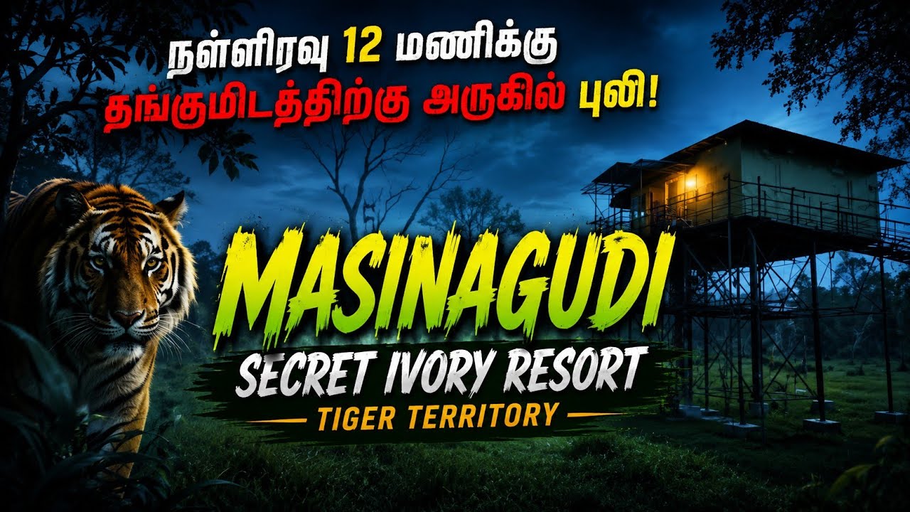மசினகுடி | திகில் இரவு Secret Ivory Resort | Tiger territory🐅🐻🐘🦌 