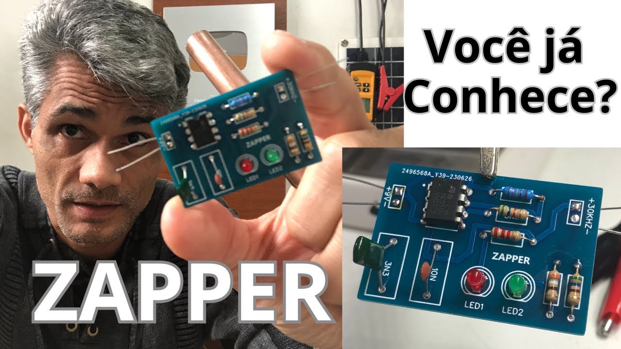 Zapper - Um dos projetos que me motivou a começar na eletrônica