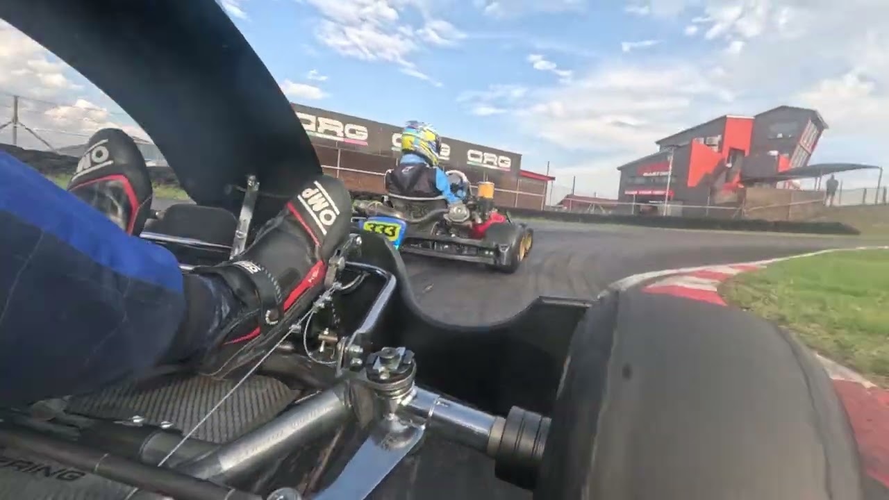 Full heat 3 of the f300 sprints. P2🥈 in heat 3