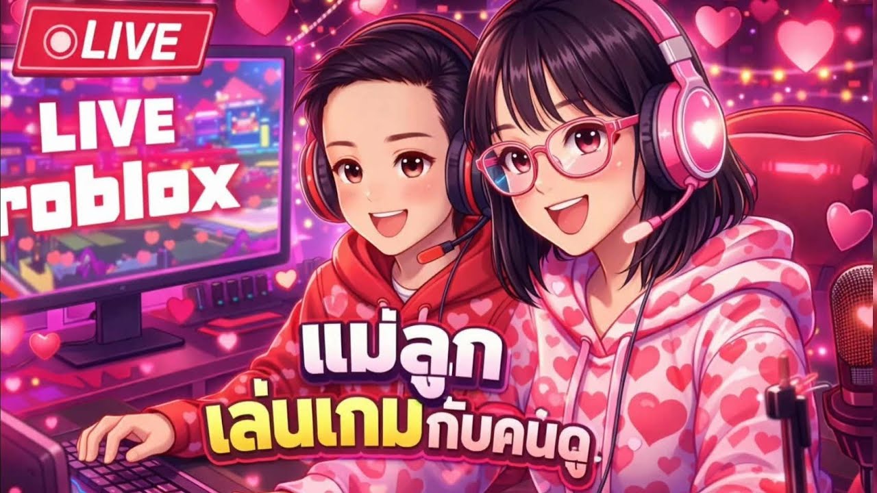 🔴 LIVE เล่นเกม Roblox กับคนดู‼️