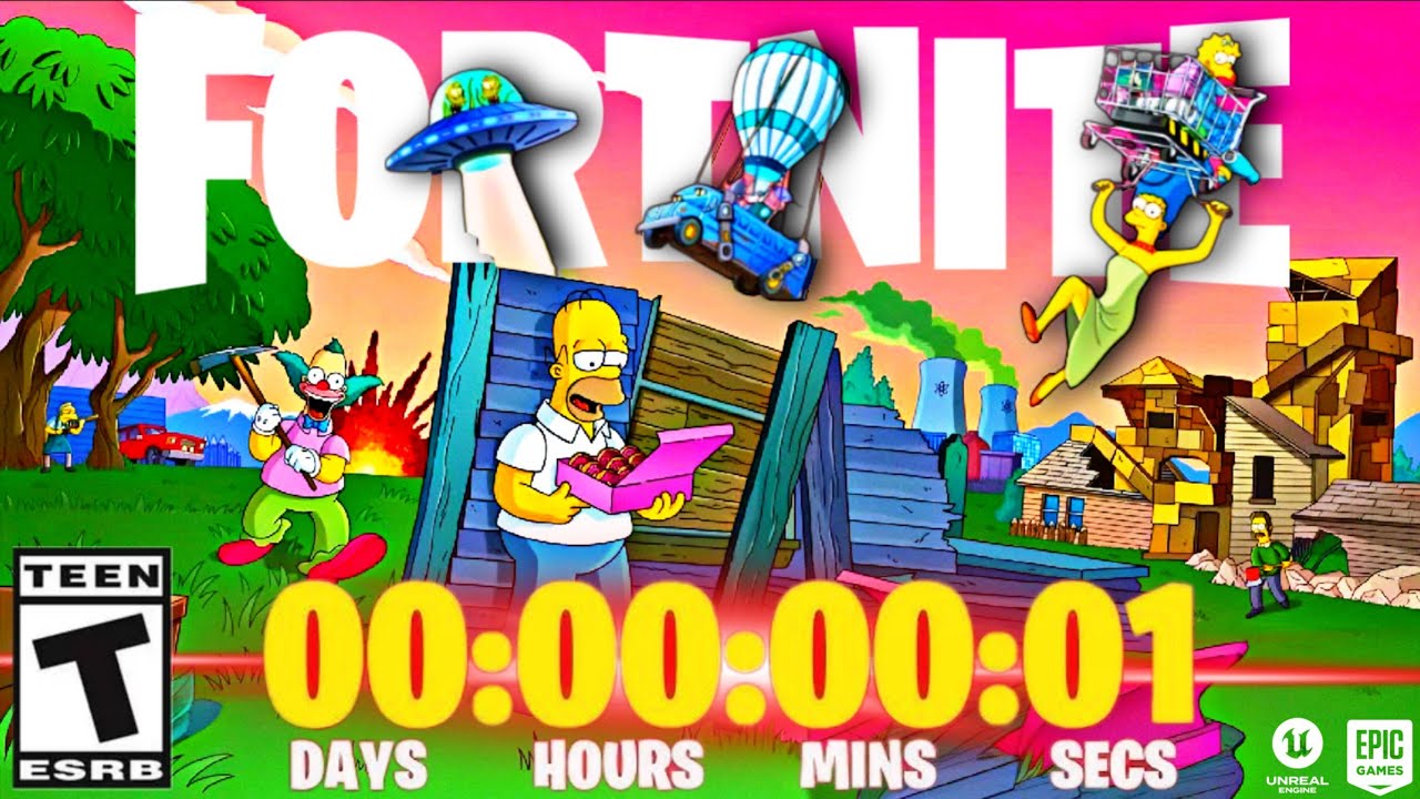 🔴 Событие Fortnite Simpsons в прямом эфире!