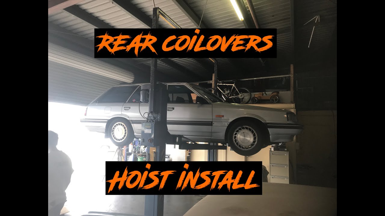 R31 Skyline Wagon: Angry Industries Rear Shock and Spring Hoist Installation guide - FGep47
