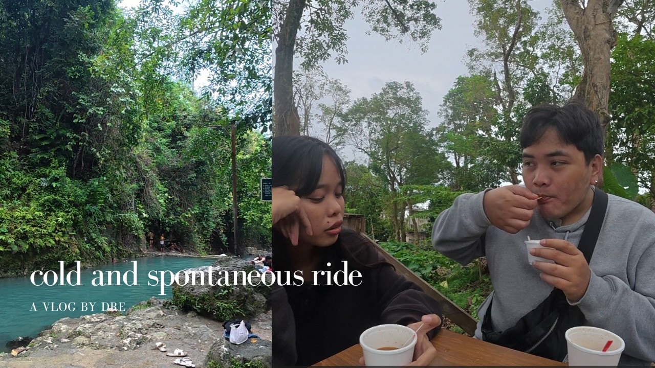 Unplanned Cold Ride Around Cebu City | Milk Station and Refreshing Cold Spring with Crissan