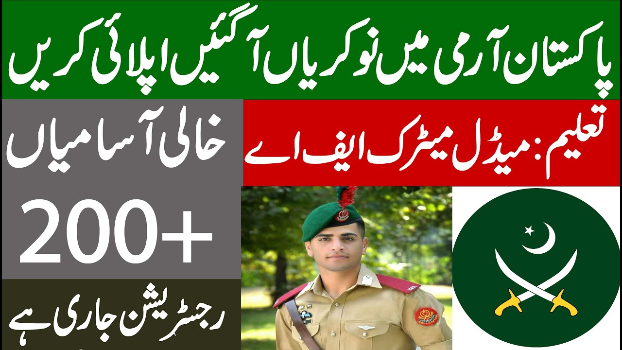 pakistan army jobs 2020 matric base |Latest Pak Army Jobs 2020 in All Pakistan