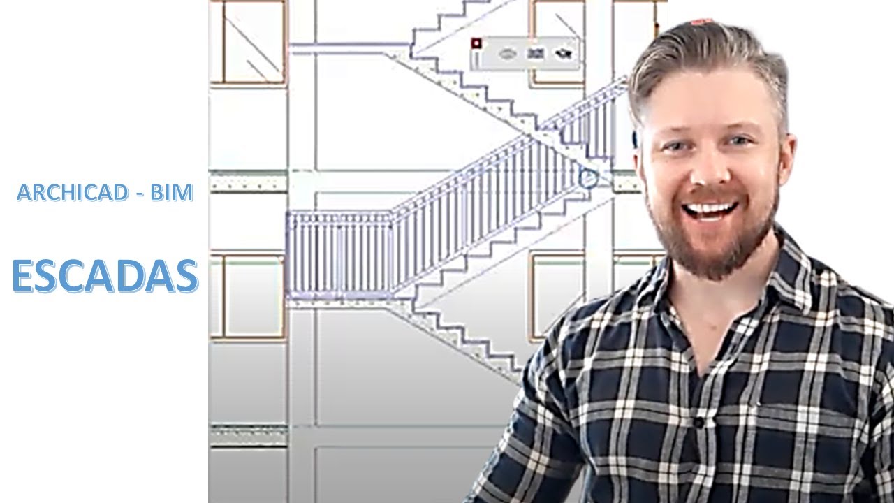 MANEIRA INCRÍVEL DE PROJETAR ESCADAS NO ARCHICAD!