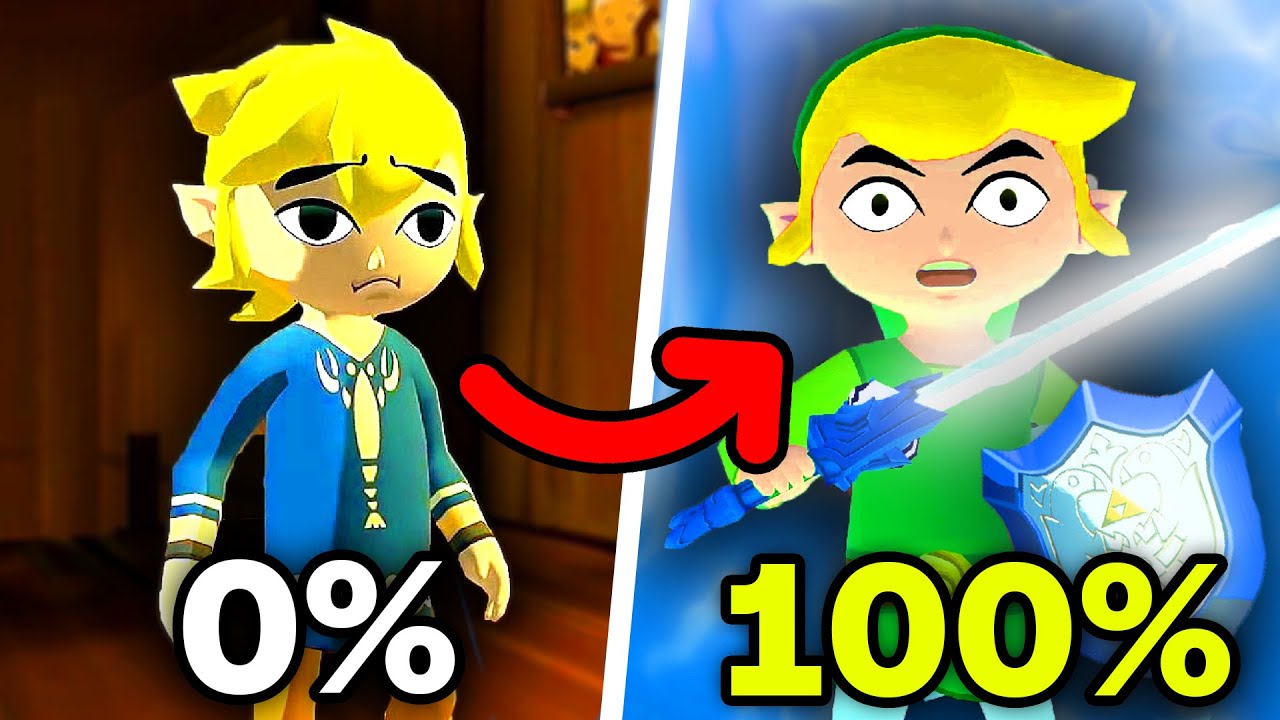 J'ai 100% Wind Waker en 7H