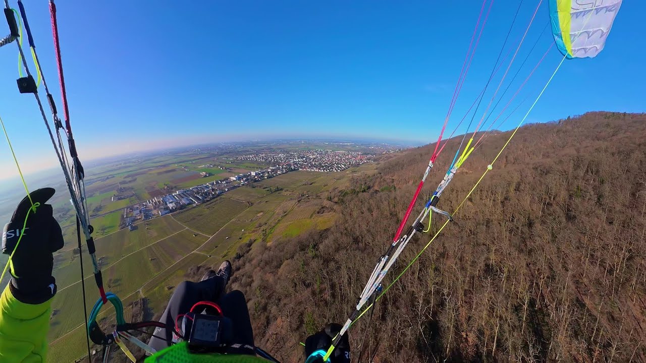 Paragliding Ölberg - Weihnachtsflug bei Null Grad - denn Sie wissen nicht was sie tun [26.12.2025]