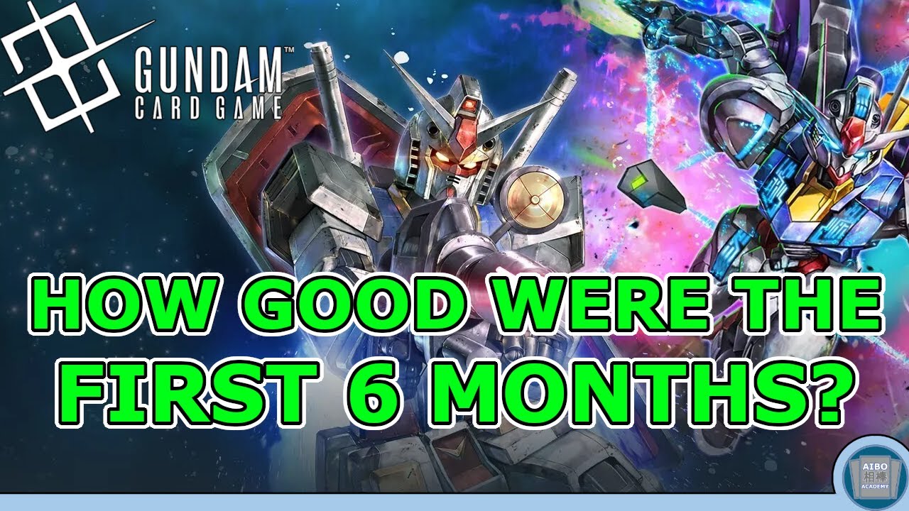 Оценка первых 6 месяцев карточной игры Gundam