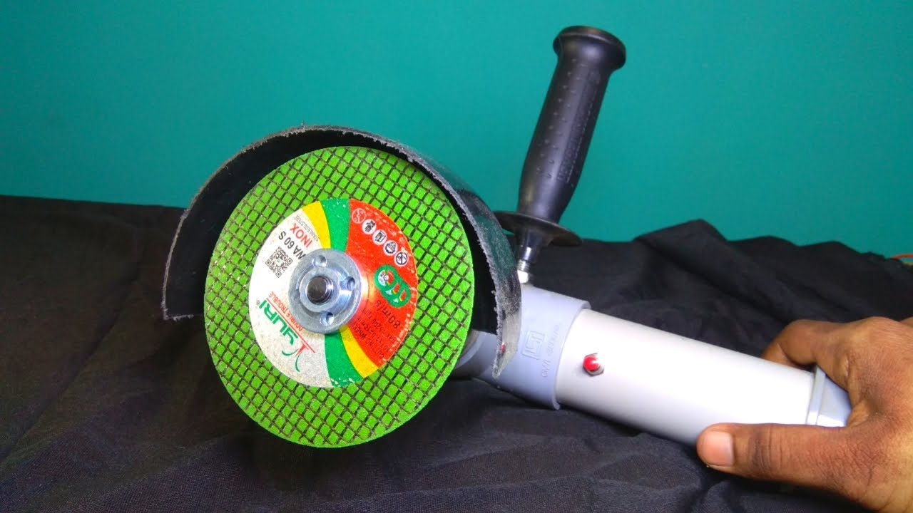 How to make Angle grinder with Dc Motor| Diy Angle Grinder