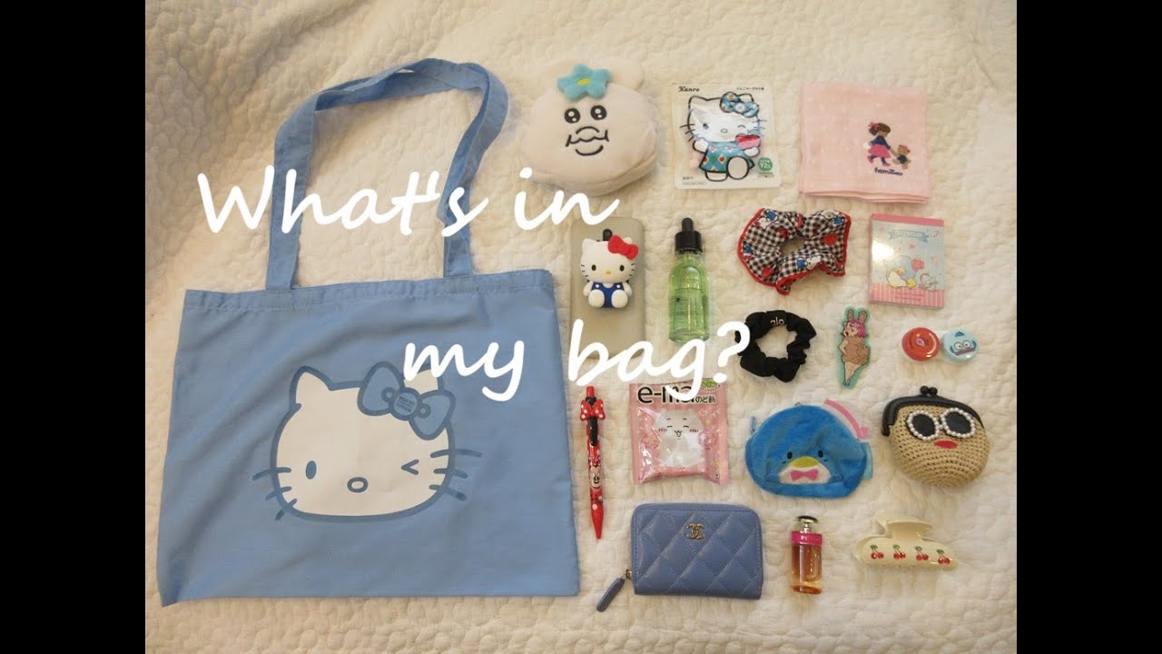 【What's in my bag?】カバンの中身？＃인마이백