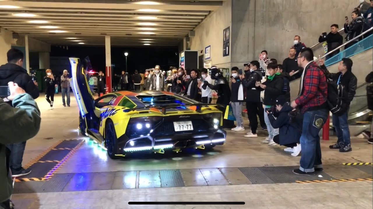 【諸星一家】東京オートサロン2019/諸星一家爆音搬出動画