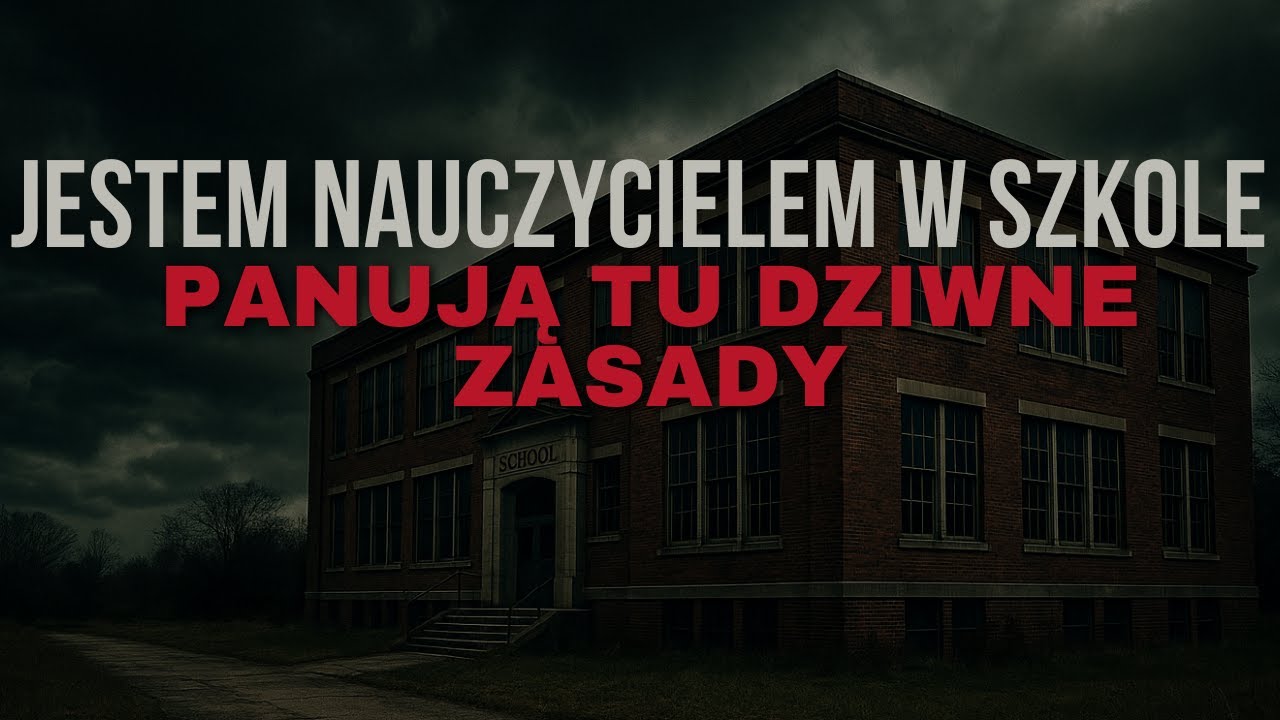 JESTEM NAUCZYCIELEM W SZKOLE, PANUJĄ TU DZIWNE ZASADY -  CREEPYPASTA [PL]