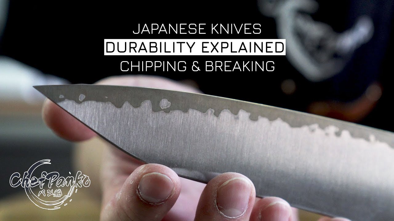 How brittle is a Japanese knife - chipping & breaking (knife durability)
