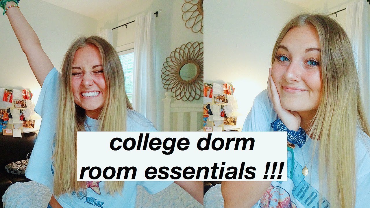 college dorm room ESSENTIALS!! (+ some items I personally recommend)