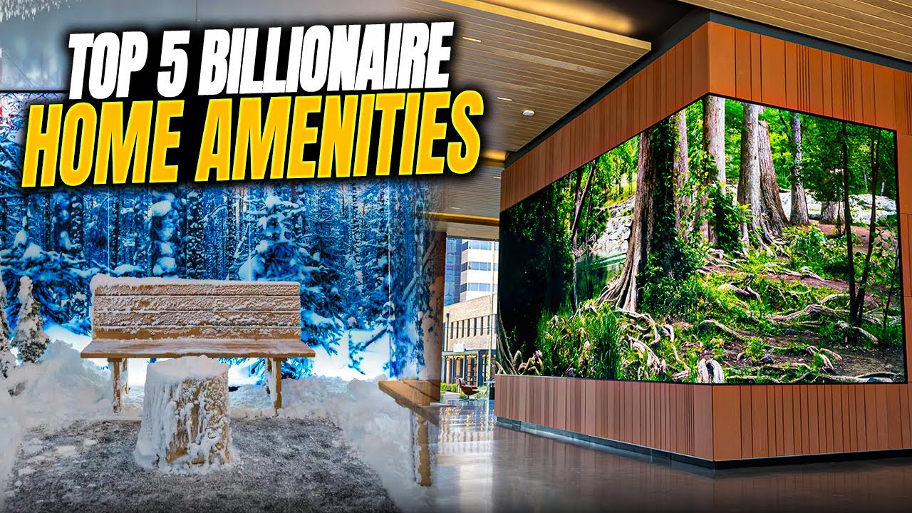 Top 5 Most Expensive Home Amenities Only Billionaires Have