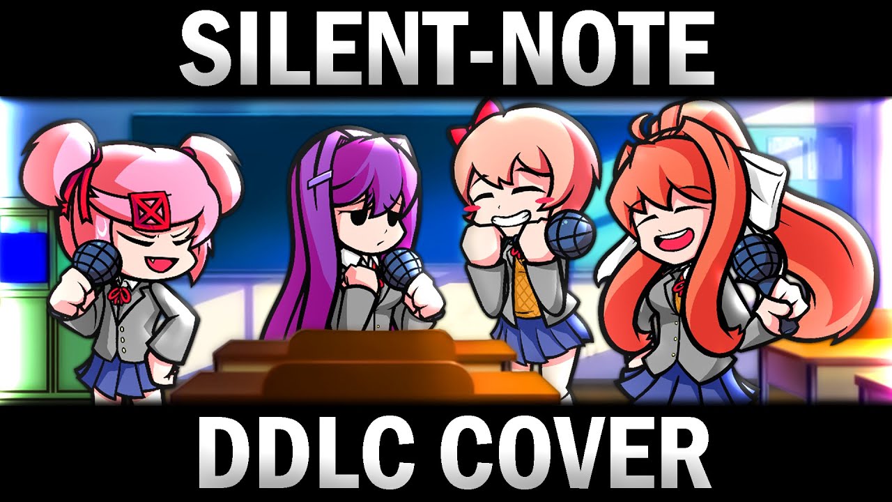 [FNF COVER] SILENT-NOTE But Doki Doki Takeover Girls Sings It! [DDLC]